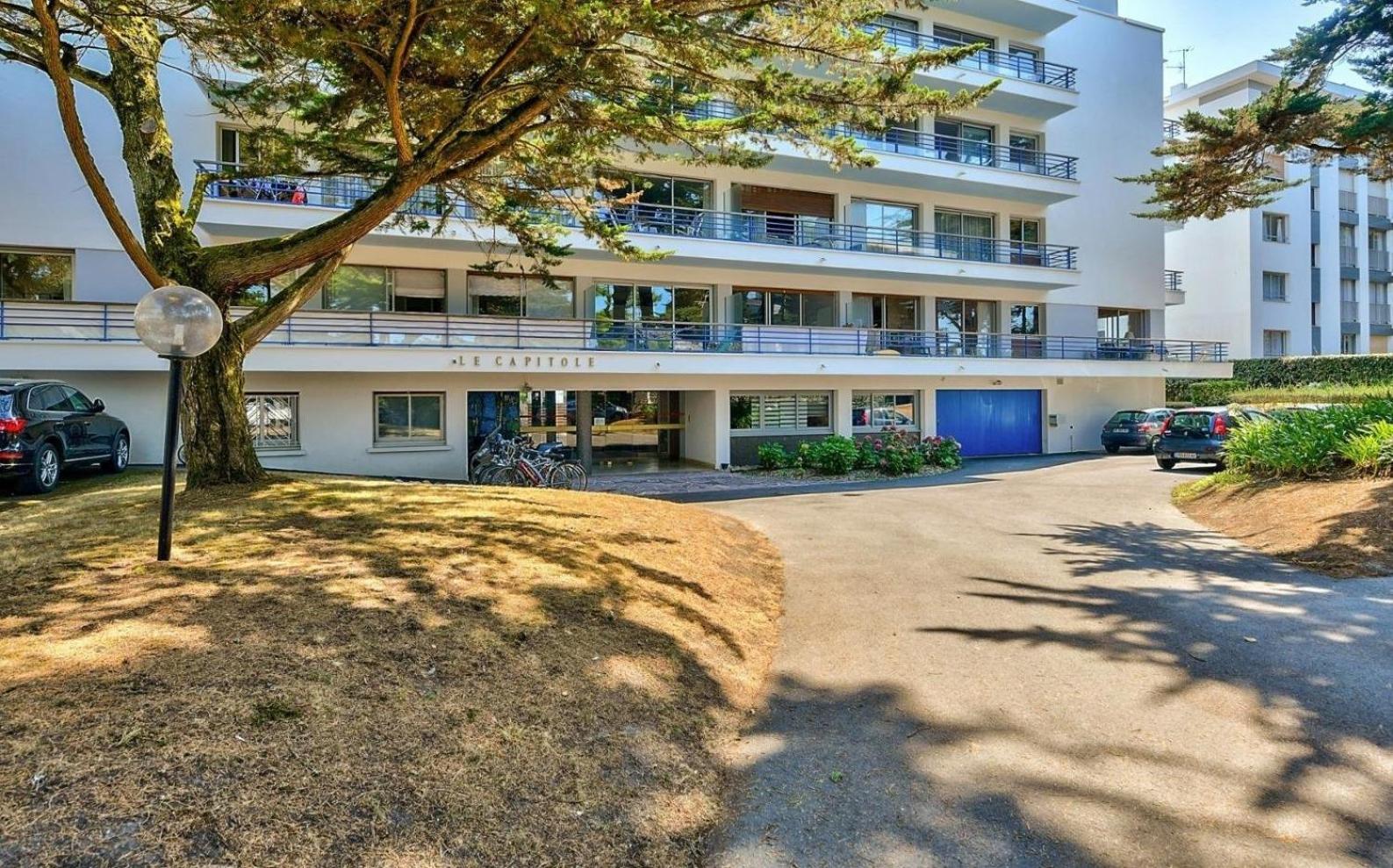 Le Capitole - Studio Plage Benoit Dans Residence Face Mer La Baule Eksteriør billede